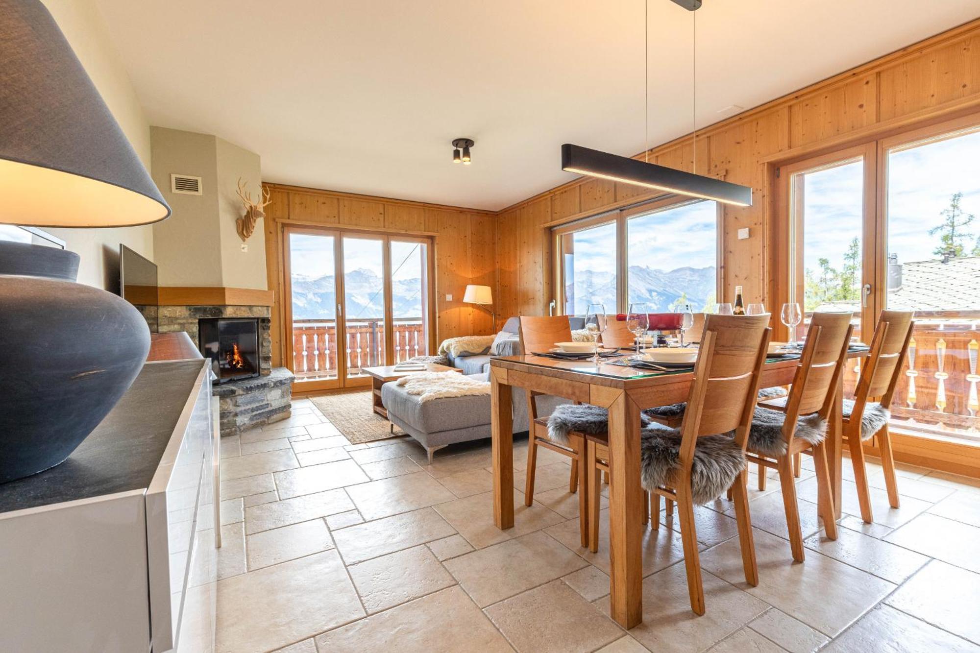 Hauts De Veysonnaz Sauna & View Apartments Екстер'єр фото