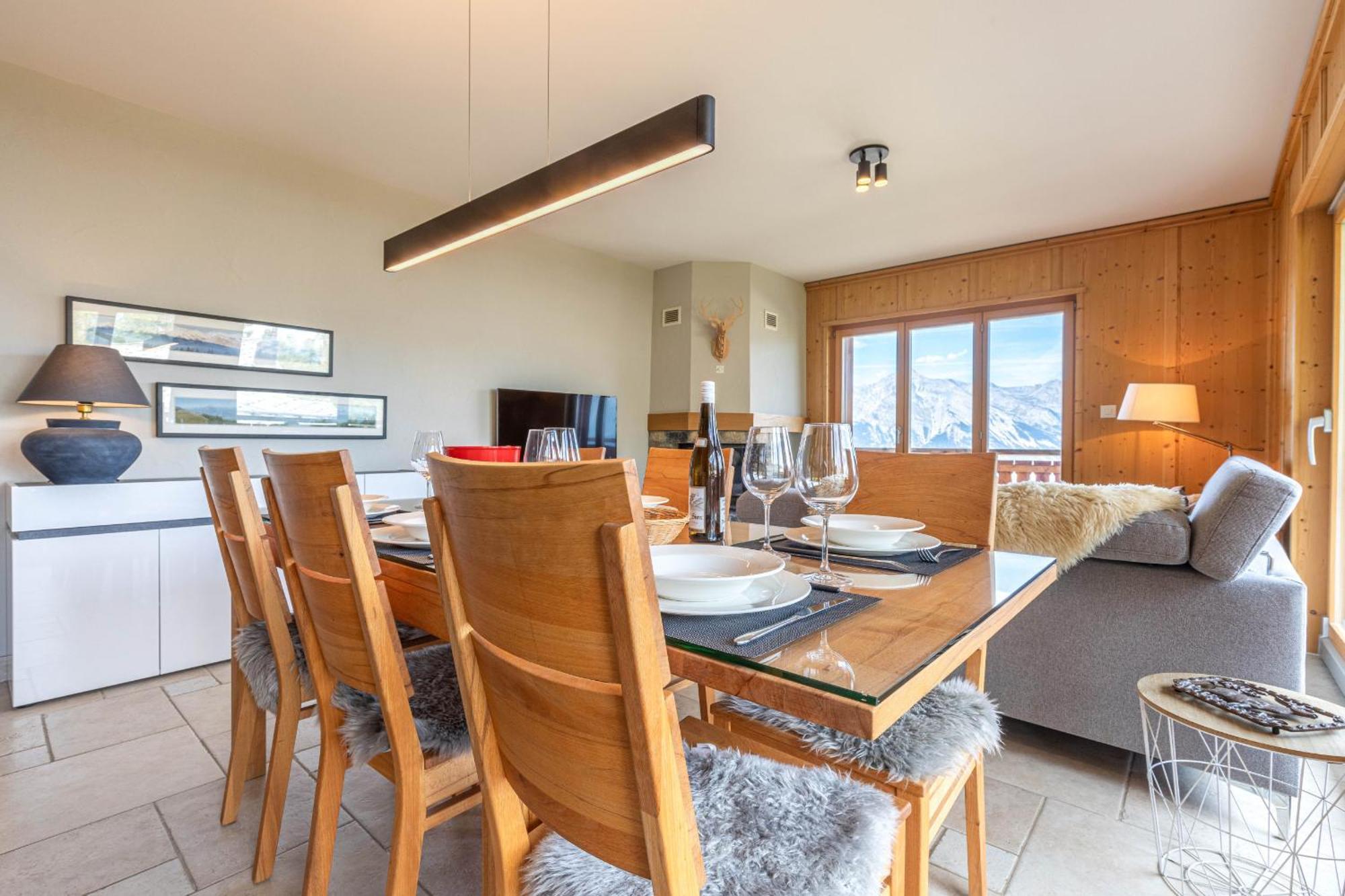 Hauts De Veysonnaz Sauna & View Apartments Екстер'єр фото