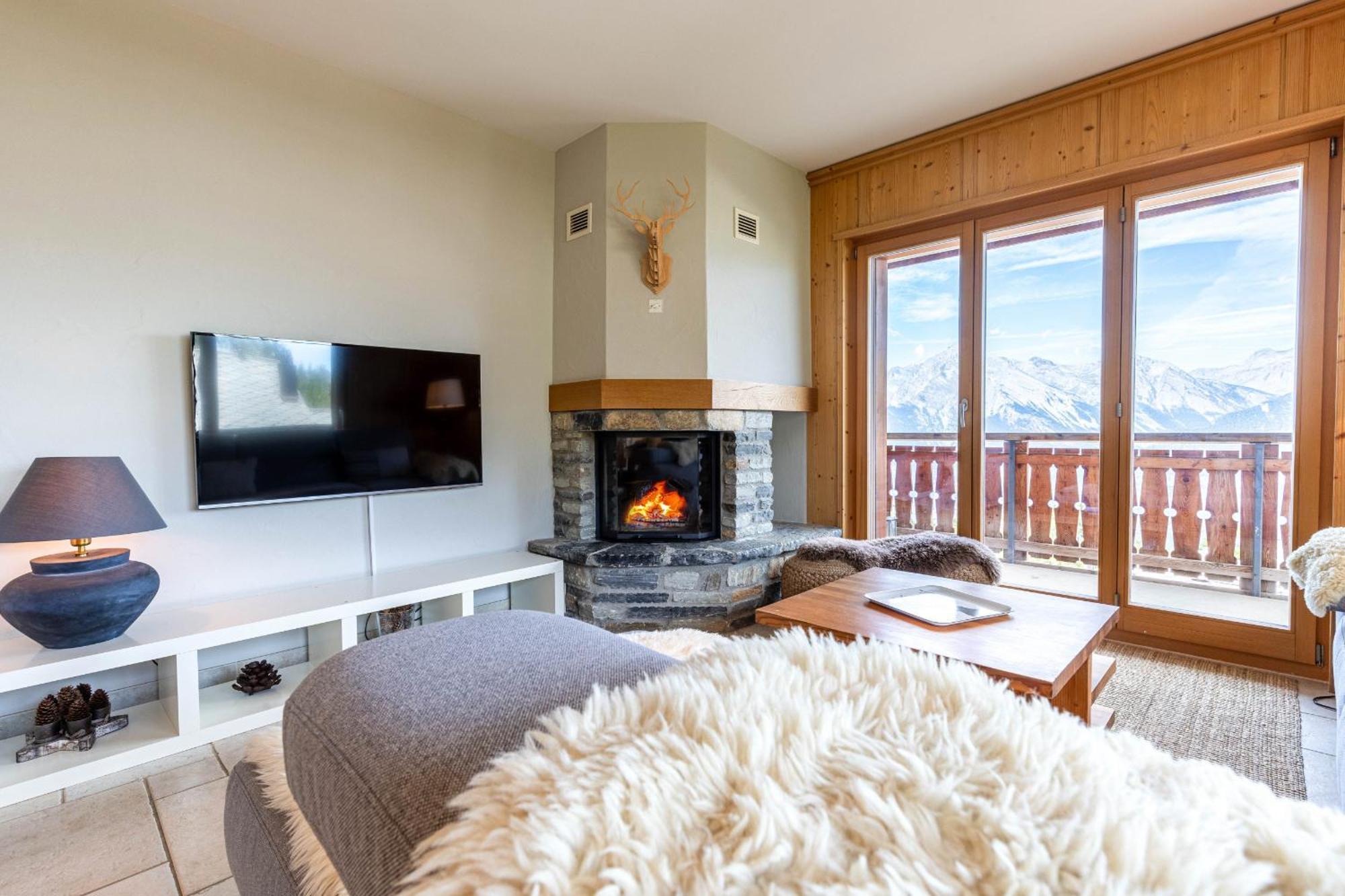 Hauts De Veysonnaz Sauna & View Apartments Екстер'єр фото